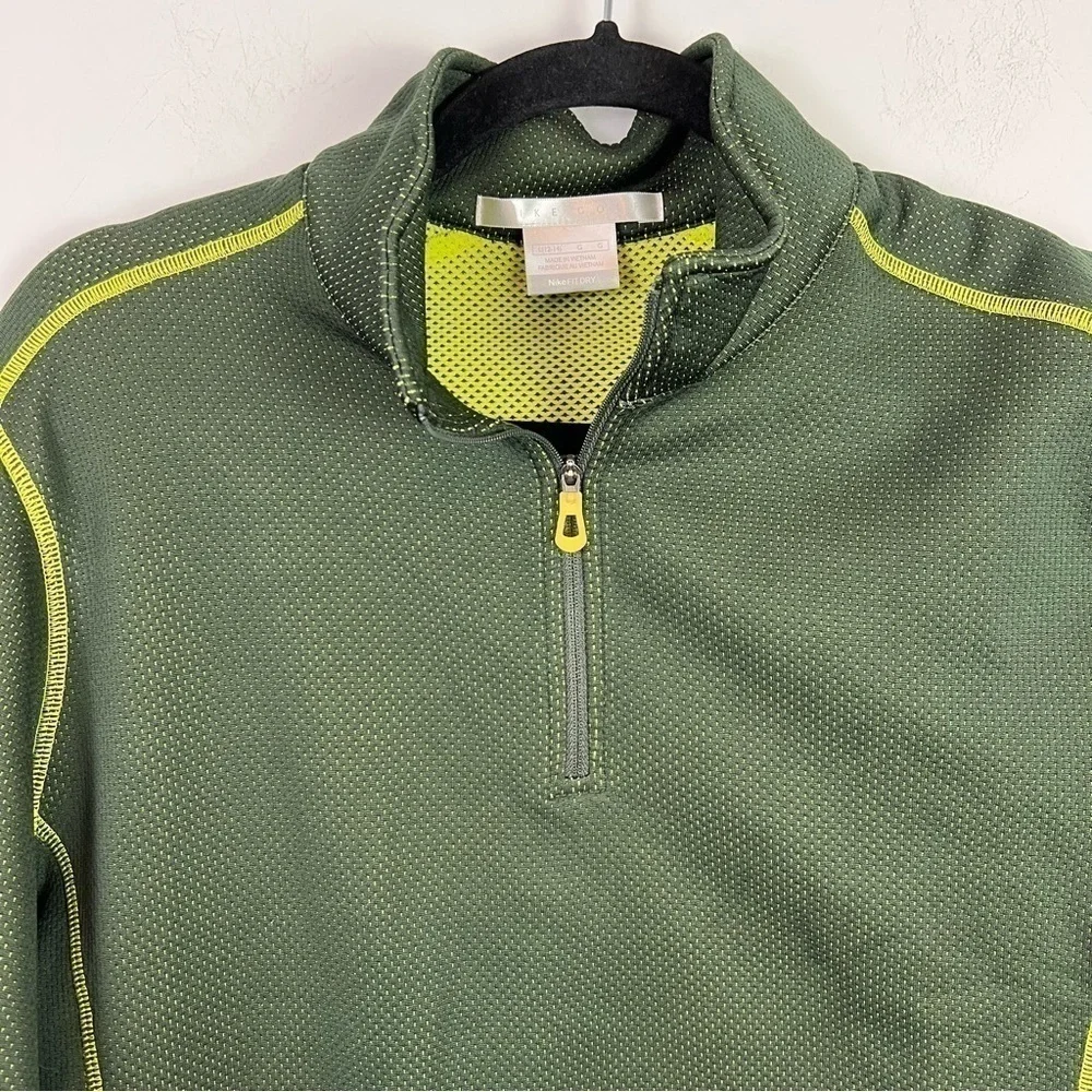 Nike Golf Kids Quarter Zip Long Sleeve Shirt Size L (12-14)